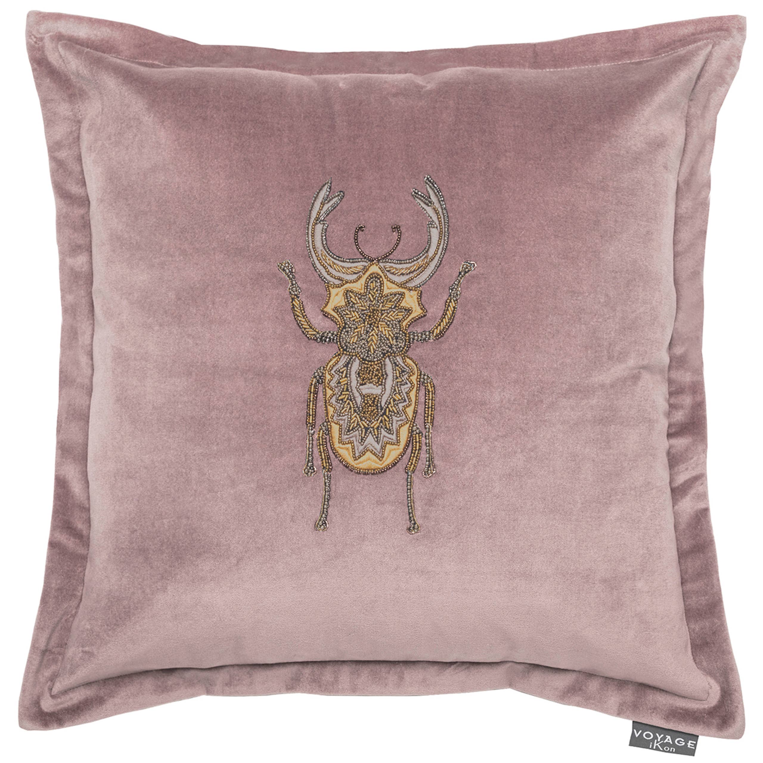 Bellatrix Besticktes Kissen Heather