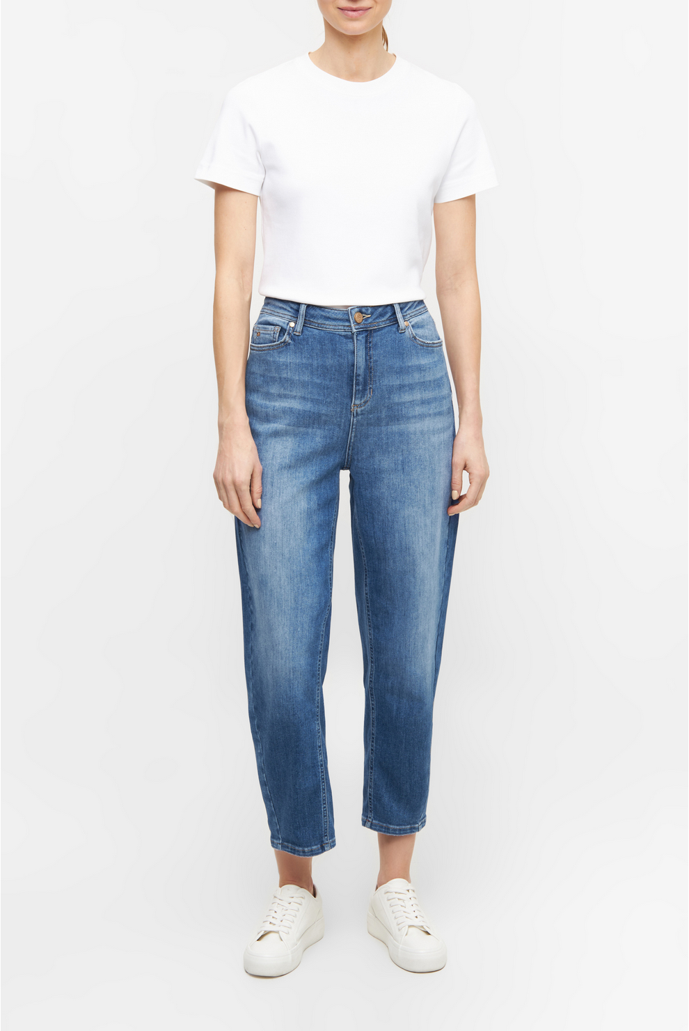 Hanni 7/8 Blue Denim Stretch