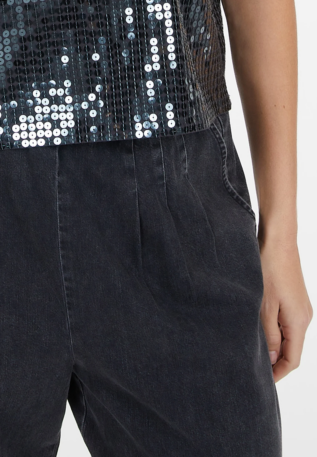 Joggpants in Jeansoptik