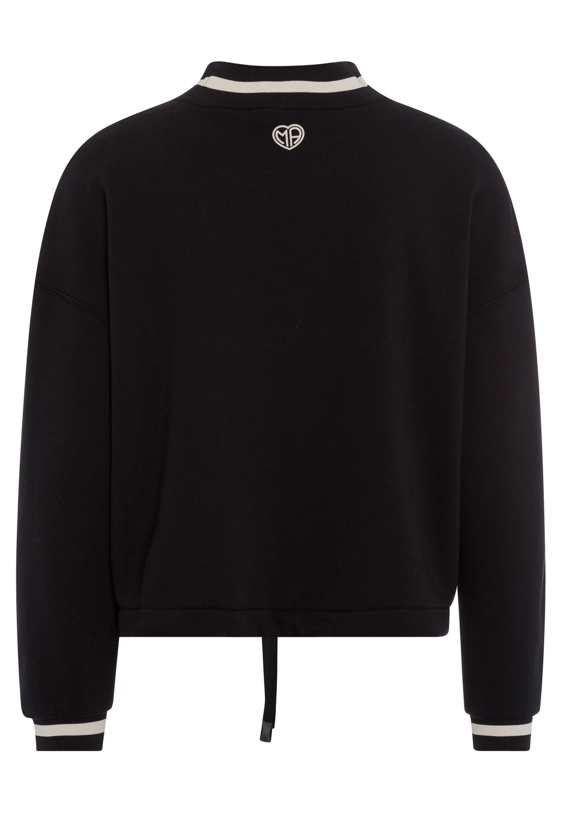 Sweatshirt mit Logo Stick