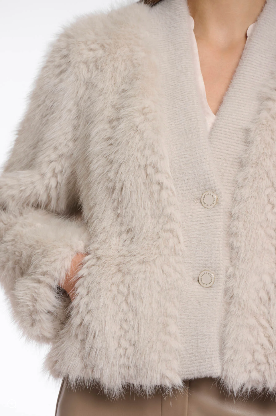 Chaimae Faux Fur Jacket