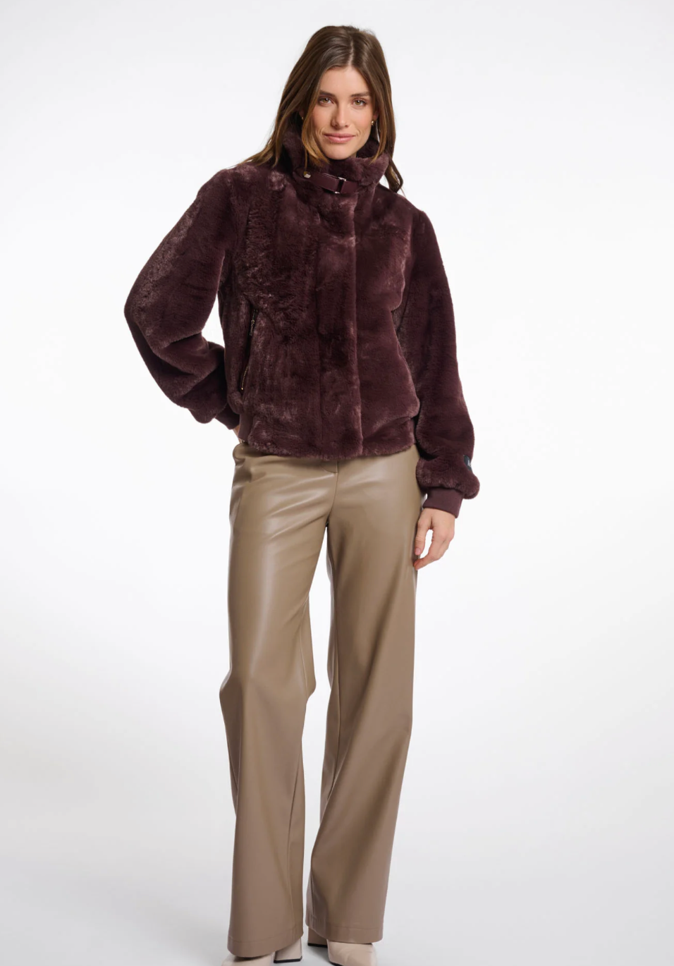 Ambra Fake Fur Jacket