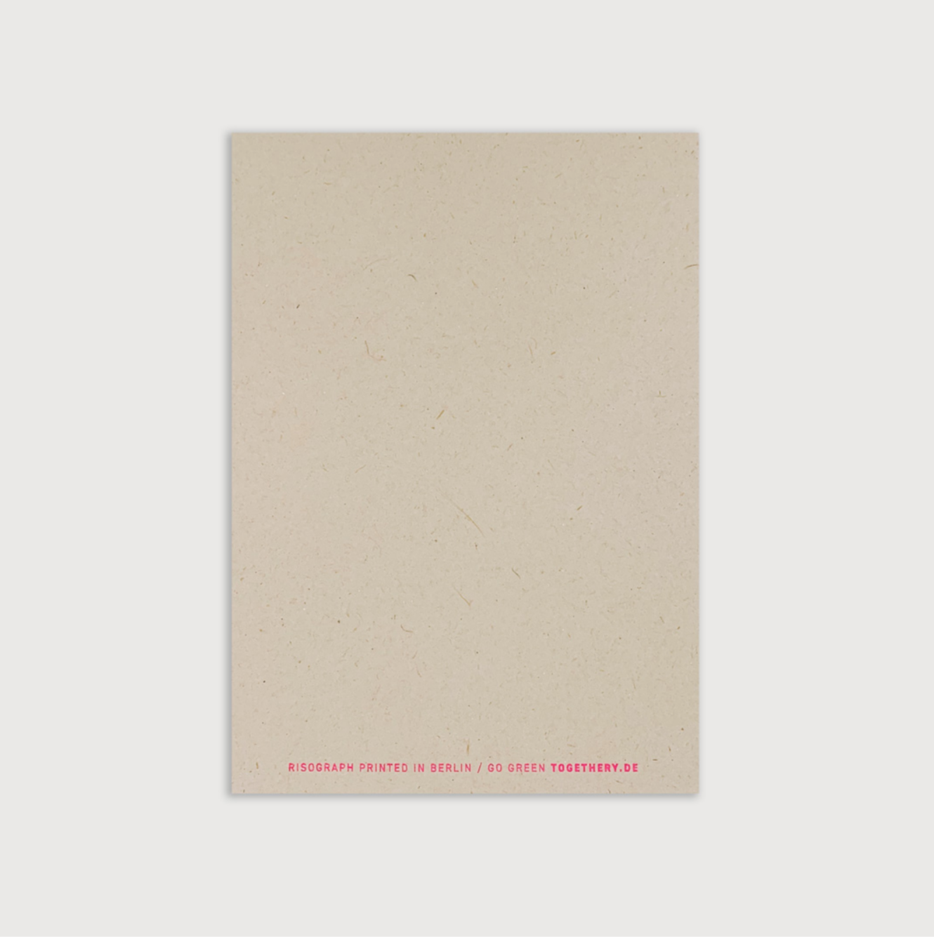 Postkarte / Typo / Congrats! / Ökopapier