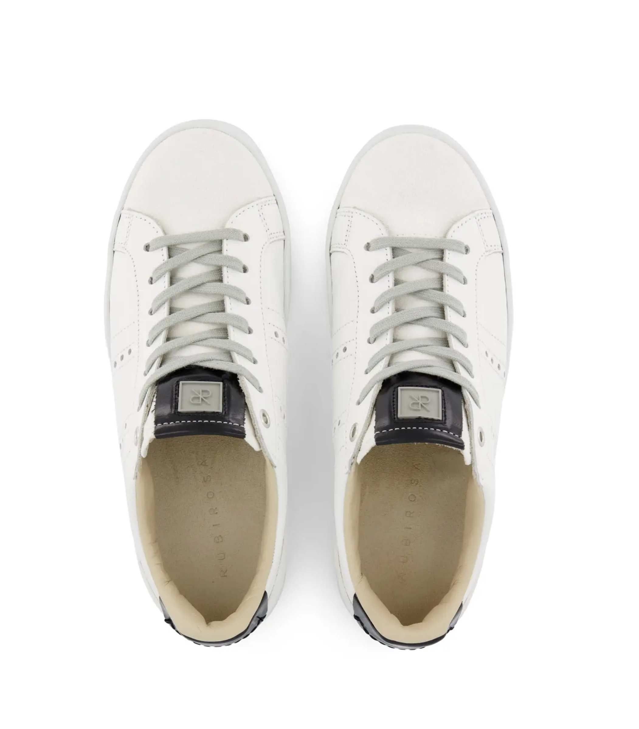 Odile D White/Black Sneaker Damen
