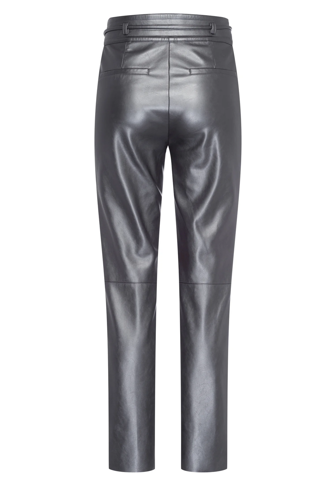 Hose aus veganem Leder