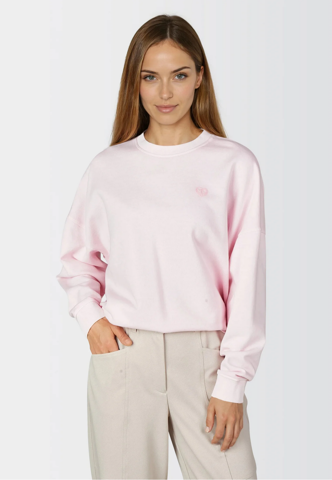 Sweatshirt mit Logoprint
