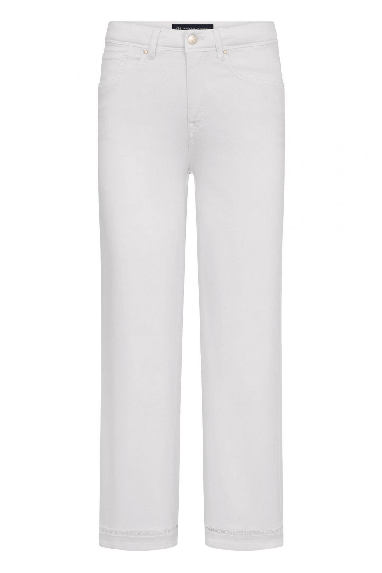Kira 7/8 Coloured Denim Weiss