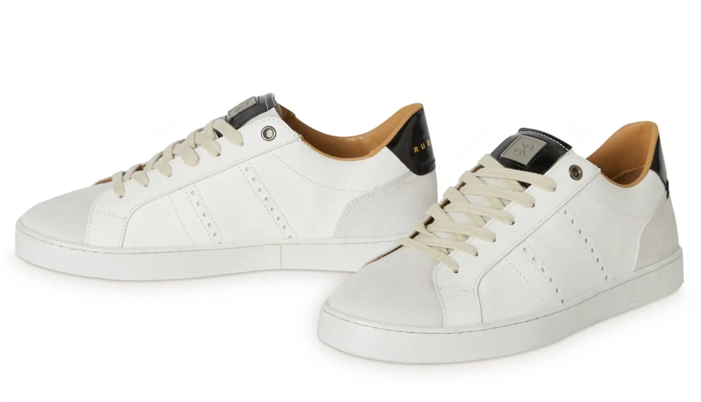 Odile D White/Black Sneaker Damen