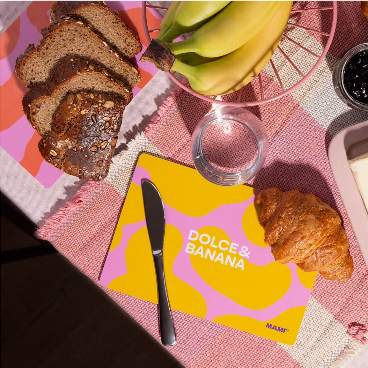 "Dolce & Banana" Frühstücksbrettchen